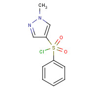 916766-81-9 4-(1-Methyl-1H-pyrazol-3-yl)-benzenesulfonyl chloride chemical structure