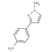 916766-82-0 4-(1-Methyl-1H-pyrazol-3-yl)-phenylamine chemical structure