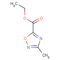 40019-21-4 3-Methyl-[1,2,4]oxadiazole-5-carboxylic acid ethyl ester chemical structure