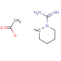 92658-58-7 Piperidine-1-carboxamidinium acetate chemical structure