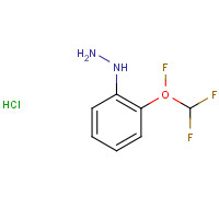 133115-76-1 (2-Trifluoromethoxy-phenyl)-hydrazine hydrochloride chemical structure