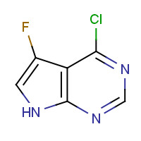 582313-57-3 4-Chloro-5-fluoro-7H-pyrrolo[2,3-d]pyrimidine chemical structure