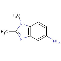 3527-19-3 1,2-Dimethyl-1H-1,3-benzodiazol-5-amine chemical structure