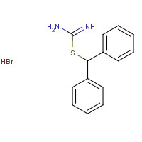 90280-15-2 [(Diphenylmethyl)sulfanyl]methanimidamide hydrobromide chemical structure