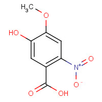 31839-20-0 5-Hydroxy-4-methoxy-2-nitrobenzoic acid chemical structure