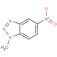 25877-34-3 1-Methyl-5-nitro-1H-1,2,3-benzotriazole chemical structure