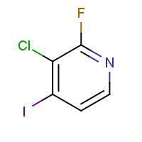 796851-05-3 3-Chloro-2-fluoro-4-iodopyridine chemical structure