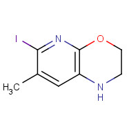 1261365-45-0 6-Iodo-7-methyl-2,3-dihydro-1H-pyrido-[2,3-b][1,4]oxazine chemical structure