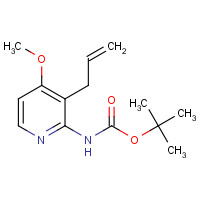 1261365-49-4 tert-Butyl (3-allyl-4-methoxypyridin-2-yl)-carbamate chemical structure
