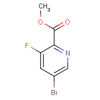 1211538-72-5 Methyl 5-bromo-3-fluoropicolinate chemical structure