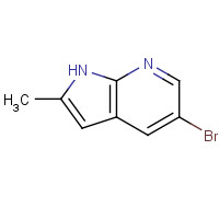 1111638-02-8 5-Bromo-2-methyl-1H-pyrrolo[2,3-b]pyridine chemical structure