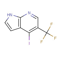 1261365-97-2 4-Iodo-5-(trifluoromethyl)-1H-pyrrolo[2,3-b]pyridine chemical structure