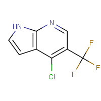 1196507-58-0 4-Chloro-5-(trifluoromethyl)-1H-pyrrolo[2,3-b]pyridine chemical structure