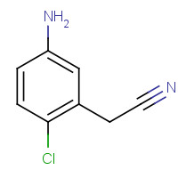 850451-72-8 2-(5-Amino-2-chlorophenyl)acetonitrile chemical structure