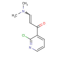 166196-84-5 1-(2-Chloropyridin-3-yl)-3-(dimethylamino)prop-2-en-1-one chemical structure