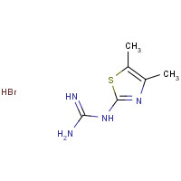 85207-84-7 1-(4,5-Dimethyl-1,3-thiazol-2-yl)guanidine hydrobromide chemical structure
