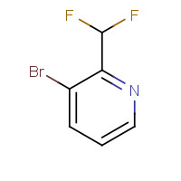 1211520-77-2 3-Bromo-2-(difluoromethyl)pyridine chemical structure