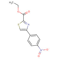 53101-04-5 Ethyl 4-(4-nitrophenyl)-1,3-thiazole-2-carboxylate chemical structure