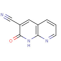 60467-72-3 2-Oxo-1,2-dihydro-1,8-naphthyridine-3-carbonitrile chemical structure