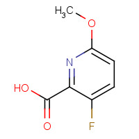 1214328-79-6 3-Fluoro-6-methoxypyridine-2-carboxylic acid chemical structure