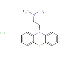 5934-20-3 N,N-Dimethyl-2-(10H-phenothiazin-10-yl)ethanamine hydrochloride chemical structure