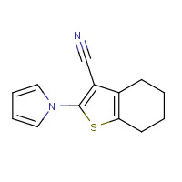 26176-18-1 2-(1H-Pyrrol-1-yl)-4,5,6,7-tetrahydro-1-benzothiophene-3-carbonitrile chemical structure