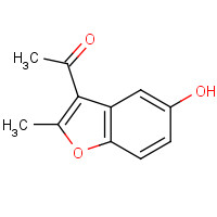28241-99-8 1-(5-Hydroxy-2-methyl-1-benzofuran-3-yl)ethanone chemical structure