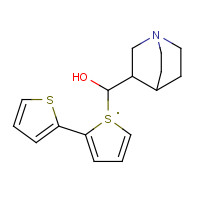57734-75-5 1-Azabicyclo[2.2.2]oct-3-yl(di-2-thienyl)methanol chemical structure