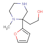 815655-78-8 2-[1-(2-Furylmethyl)-2-piperazinyl]ethanol chemical structure