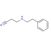 1488-20-6 3-[(2-Phenylethyl)amino]propanenitrile chemical structure