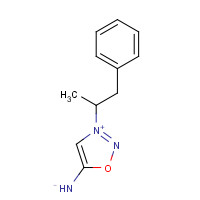 22293-47-6 [3-(1-Phenylpropan-2-yl)-1,2,3-oxadiazol-3-ium-5-yl]azanide chemical structure