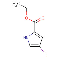 433267-56-2 Ethyl 4-iodo-1H-pyrrole-2-carboxylate chemical structure