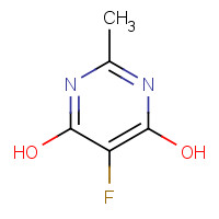 1598-63-6 5-Fluoro-2-methylpyrimidine-4,6-diol chemical structure