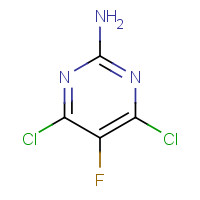 15598-33-1 4,6-Dichloro-5-fluoropyrimidin-2-amine chemical structure
