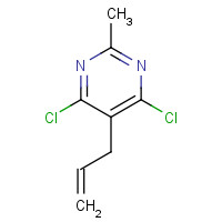 85826-33-1 5-Allyl-4,6-dichloro-2-methylpyrimidine chemical structure