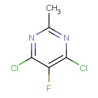 105806-13-1 4,6-Dichloro-5-fluoro-2-methylpyrimidine chemical structure