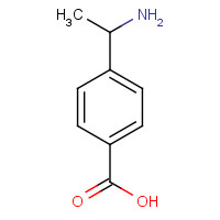 28357-95-1 4-(1-Aminoethyl)benzoic acid chemical structure