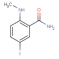 660436-78-2 5-Iodo-2-(methylamino)benzamide chemical structure