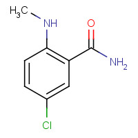 31823-19-5 5-Chloro-2-(methylamino)benzamide chemical structure