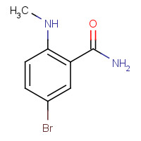 22721-18-2 5-Bromo-2-(methylamino)benzamide chemical structure