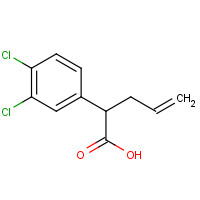 147643-57-0 (S)-2-(3,4-Dichlorophenyl)pent-4-enoic acid chemical structure