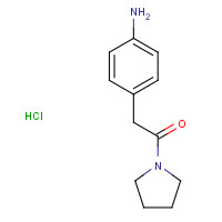 926265-87-4 [4-(2-Oxo-2-pyrrolidin-1-ylethyl)phenyl]amine hydrochloride chemical structure