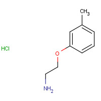 6487-99-6 [2-(3-Methylphenoxy)ethyl]amine hydrochloride chemical structure
