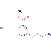 153938-41-1 Methyl 3-(2-aminoethoxy)benzoate hydrochloride chemical structure