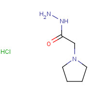 7171-96-2 2-Pyrrolidin-1-ylacetohydrazide hydrochloride chemical structure