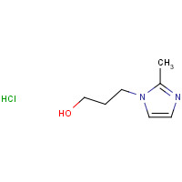 22159-27-9 3-(2-Methyl-1H-imidazol-1-yl)propan-1-ol hydrochloride chemical structure