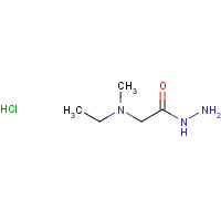 1203264-31-6 2-[Ethyl(methyl)amino]acetohydrazide hydrochloride chemical structure
