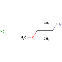 767264-22-2 (3-Methoxy-2,2-dimethylpropyl)amine hydrochloride chemical structure