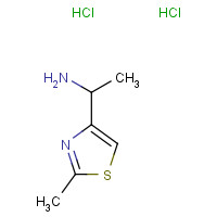 317830-81-2 [1-(2-Methyl-1,3-thiazol-4-yl)ethyl]amine dihydrochloride chemical structure