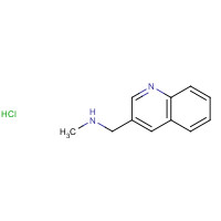 120739-69-7 N-Methyl-1-quinolin-3-ylmethanamine hydrochloride chemical structure